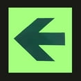 thumbnail image 1 of Glow-in-the-Dark Photoluminescent Straight Arrow for Emergency Exits (UL 1994 Listed), 1 of 2