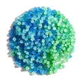 thumbnail image 1 of Glow in the Dark Rocks, 1000 Pcs Plastic Luminous Pebbles for Aquarium Decor, Walkway, Patio, Outdoor Landscaping, Light Blue, 1 of 6