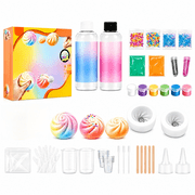 Glow in the Dark Squishy Kit,Squishy Box Set with Squishy Maker,DIY Squishy Making Kits & Squishy Making Kit for Beginners,Weekend Craft,4 Styles