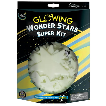 Glow in the Dark Wonder Stars Super Kit by Great Exploration