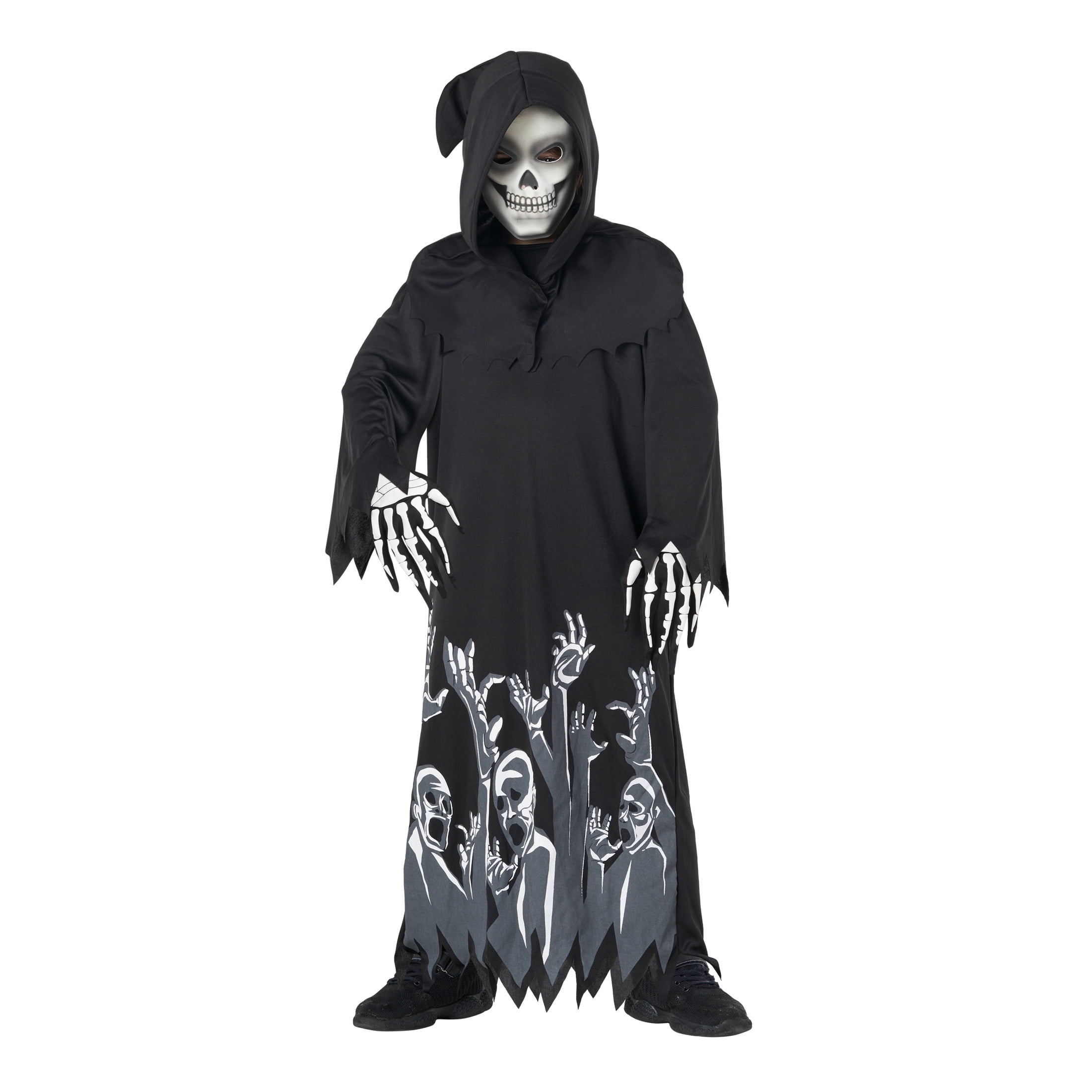 Glow in the dark Reaper Halloween Costume Unisex Child
