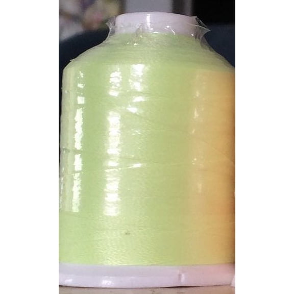 Glow in the dark Thread - 1000 Meters - #40 - Yellow