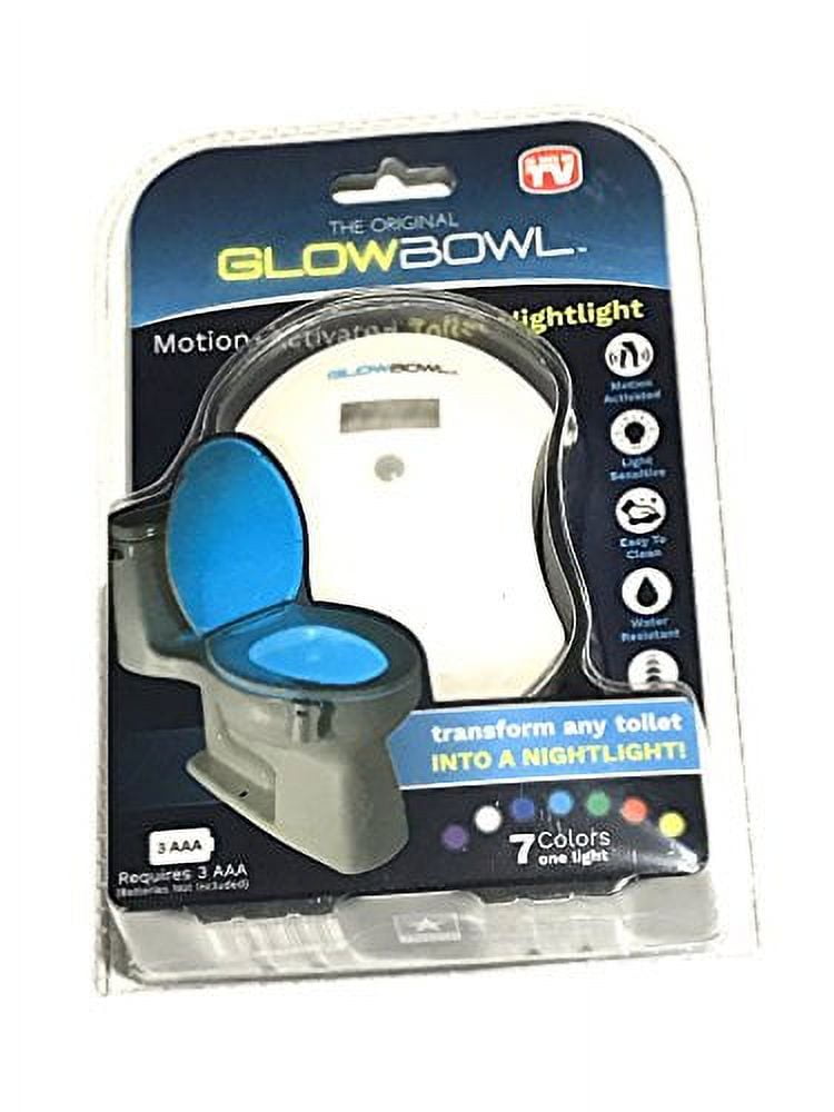 GlowBowl? Motion Activated Toilet Nightlight