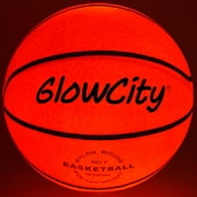 GlowCity Glow in the Dark Basketball, Official Size and Weight
