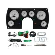 GlowShift | 1982-1989 3rd Generation Chevrolet Camaro Dash Panel with White Classic Series 6 Gauge Set