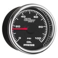 thumbnail image 1 of GlowShift 2-5/8" Black & White Racing Series 100 PSI Oil Pressure Gauge Kit, 1 of 7