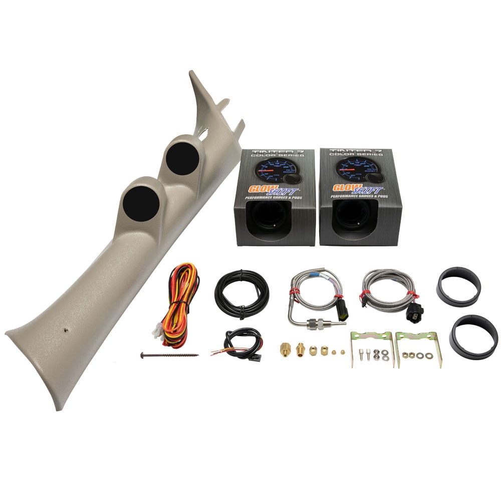 Glowshift 2007 2013 chevrolet silverado 6 6 duramax tan full size