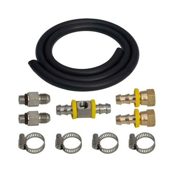 GlowShift 2007.5-2009 Dodge Ram 6.7L 24v Cummins Fuel Pressure Big Line Kit