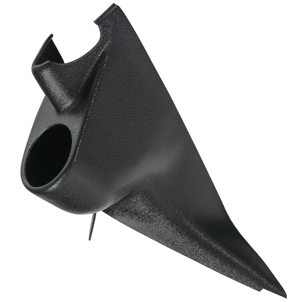 GlowShift Black Single Pillar Gauge Pod Compatible with Ford F-Series F-250 F-350 Power Stroke 1992-1997 - Mounts (1) 2-3/8