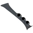 thumbnail image 1 of GlowShift | Black Triple Gauge Pillar Pod for 1992-2002 Ford E-Series Van E-150, E-250, E-350 & E-450 7.3 Powerstroke, 1 of 3