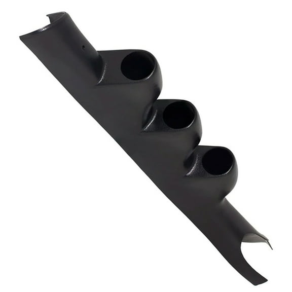 GlowShift | Black Triple Gauge Pillar Pod for 3rd Gen 2003-2009 Dodge Ram 24 Valve Cummins 2500 & 3500