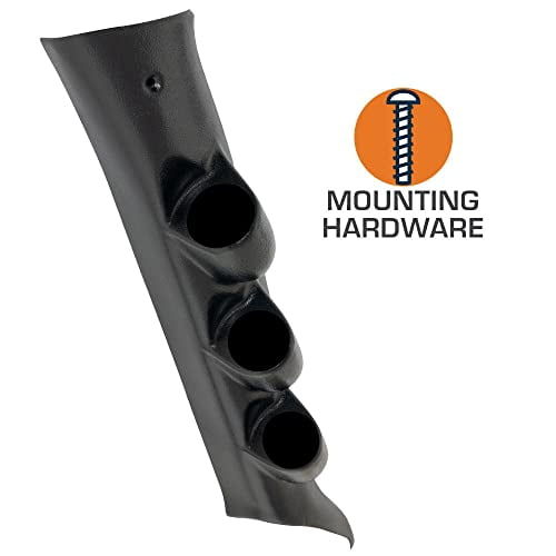Support Triple Jauges Glowshift Pour Chevrolet Silverado - Modèle Graphité, Neuf