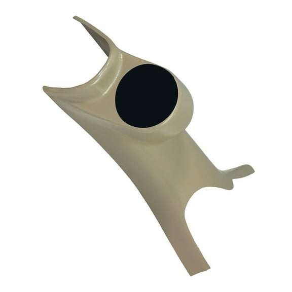 GlowShift | Factory Color Matched Taupe Single Pillar Pod with Grab Handle Cutout for 3rd Gen 2003-2009 Dodge Ram 24 Valve Cummins 2500 & 3500