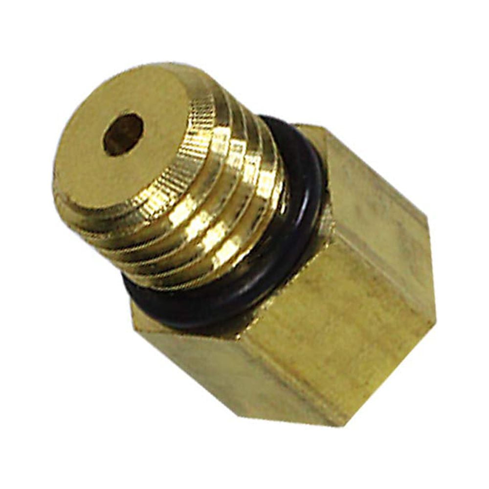 GlowShift Fuel Pressure Sensor Thread Adapter Compatible with 6.0L Ford