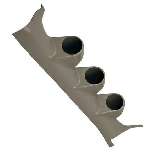 GlowShift | Gray Triple Gauge Pillar Pod for 2005-2010 Chrysler 300