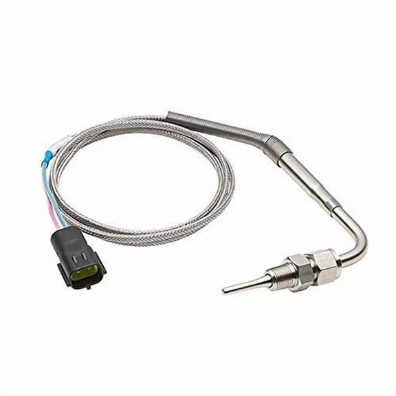 GlowShift Replacement Exhaust Gas Temperature Gauge EGT Probe Sensor Sending Unit with Waterproof Connector - Current Model