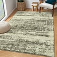 thumbnail image 1 of GlowSol 10' x 13' Area Rug Large Floral Rugs Vintage Distressed Floor Carpet Non-Slip Non-Shedding Rugs for Living Room Bedroom, Brown, 1 of 6