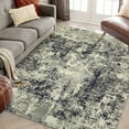 thumbnail image 1 of GlowSol 10' x 13' Modern Abstract Area Rug Washable Geometric Rug Non-Shedding Stain Resistant Carpet for Dining Room Office, Black Multi, 1 of 7