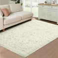 thumbnail image 1 of GlowSol 10x13 Large Vintage Medallion Rug Oriental Floral Print Floor Cover Soft Foldable Thin Area Rug Carpet for Dining Room Home Office, Green, 1 of 7