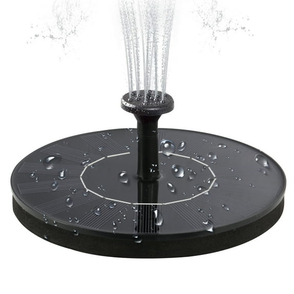 GlowSol 150L/h Solar Power Bird Bath Fountain