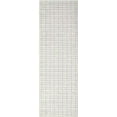 thumbnail image 1 of GlowSol 2' x 6' Kitchen Runner Rug Farmhouse Plaid Checkered Rug Washable Rugs Soft Rug Runner No-Shedding Thin Floor Mat for Laundry Hallway, Light Gray, 1 of 6