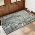 thumbnail image 1 of GlowSol 2'x3' Non-Slip Modern Abstract Area Rug Small Indoor Non-Slip Low Pile Rug for Living Room Bedroom Kitchen, Gray, 1 of 6