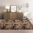 thumbnail image 1 of GlowSol 5' x 8' Super Soft Shaggy Area Rug for Living Room Bedroom Baby Room, Modern Non-Slip Indoor Room Carpet for Nursery Dorm, Brown, 1 of 6