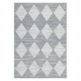 thumbnail image 1 of GlowSol 5'x7' Modern Geometric Area Rugs for Living Room Modern Checkered Rug Distressed Trellis Rug Soft Foldable Accent Rug, Gray, 1 of 7