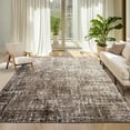 thumbnail image 1 of GlowSol 8'x10' Washable Area Rugs for Living Room Bedroom Modern Abstract Rug Non Slip Low Pile Soft Accent Rugs, Tan, 1 of 8