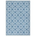 thumbnail image 1 of GlowSol 8x10 Washable Rugs for Living Room Anti-Slip Non-Shedding Modern Floral Print Accent Rug Soft Faux Wool Throw Carpet, Blue, 1 of 6
