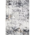 thumbnail image 1 of GlowSol 9'x12' Large Area Rug Non-Slip Abstract Rug Stain-Resistant Floor Carpet for Living Room Bedroom, Gray/Brown, 1 of 3