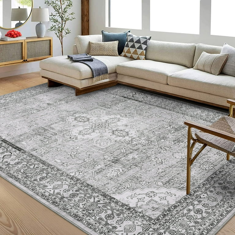 152×263 \"Snuggle whisper” ViNTAGE RUG Amazon.com: Phantoscope Vintage Collection Area Rug 6'x9