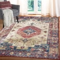 thumbnail image 1 of GlowSol 9x12 Large Area Rug Traditional Persian Rug Non Slip Non Shedding Rug Tribal Distressed Throw Rugs Soft Rug for Living Room Bedroom, Red, 1 of 5