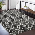 thumbnail image 1 of GlowSol Area Rug 5'x7' Farmhouse Geometric Moroccan Rug Washable Rug Stain-Resistant Accent Rug for Dining Room Home Office, Gray, 1 of 7