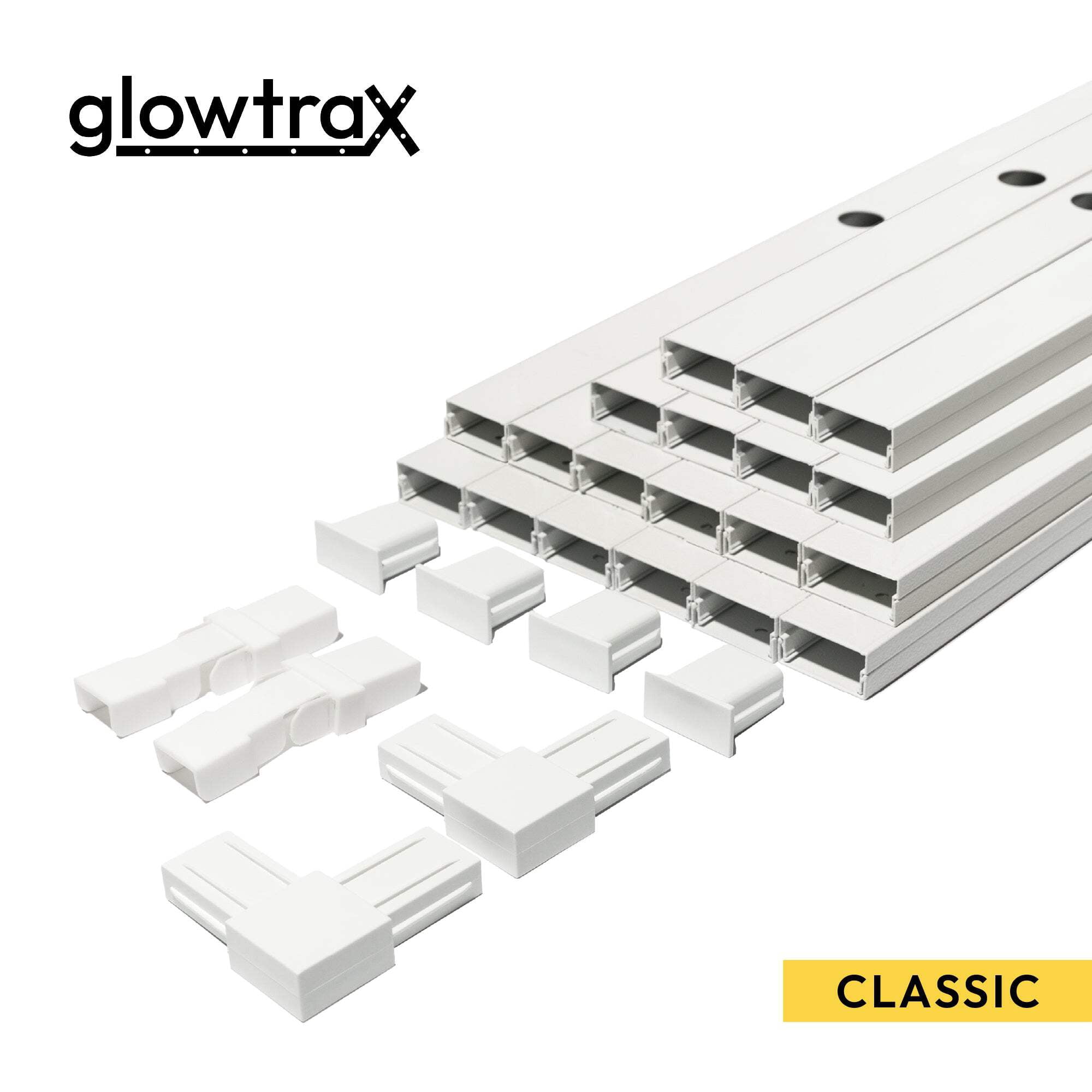 GlowTraX Classic Aluminum Track Kit for Govee Permanent Outdoor Lights ...
