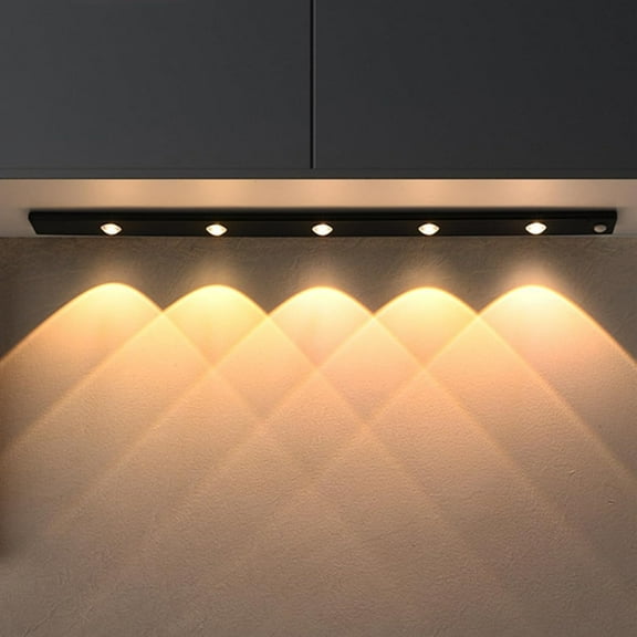 GlowTrack – Motion Sensor Rechargeable LED Light, GlowTrack Motion Lights, Punch-Free Smart Sensor Magnetic Rechargeable LED Lights, with Cat’S Eye Hill Effect 3-Color Dimmable