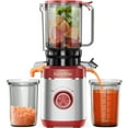 GlowWise Juicer Machines with Buildin Blades for Cutting Whole Fruits