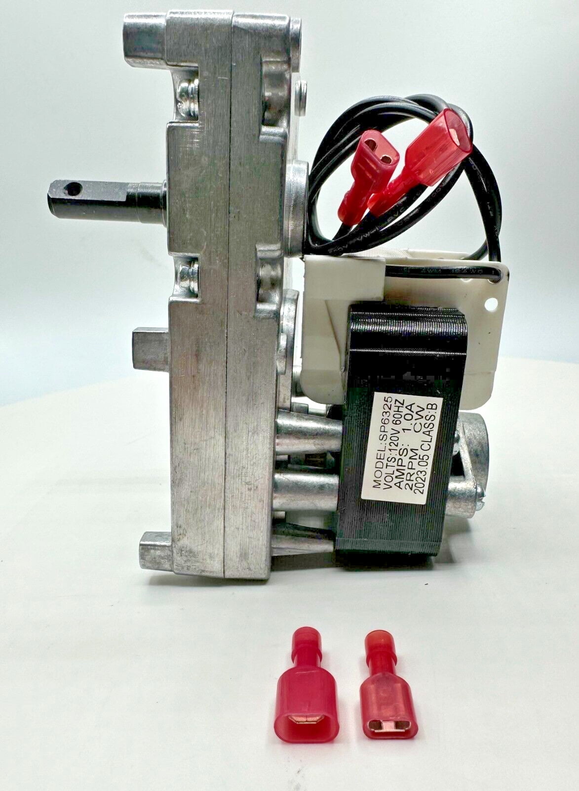 Kozi Pellet Stove Auger Motor Gearbox Assembly - 1 RPM Clockwise, Part #MTR12001
