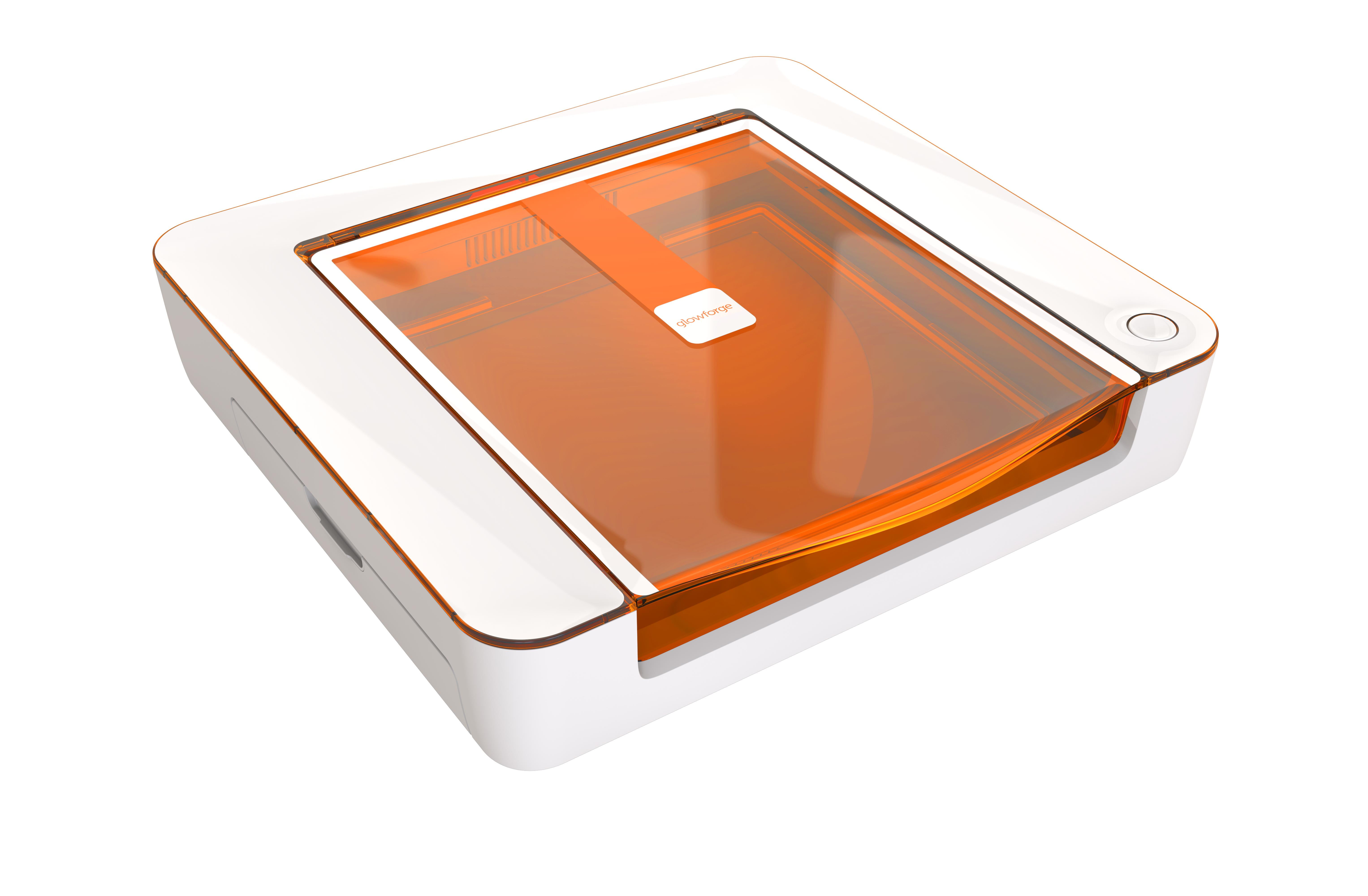 Glowforge Aura 3D Printer Craft Laser Engraver and Cutter Machine, Compatible with Mac & PC, Works with Wood, Acrylic, Metal, Leather