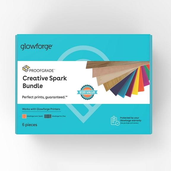 Glowforge Proofgrade Creative Spark Bundle