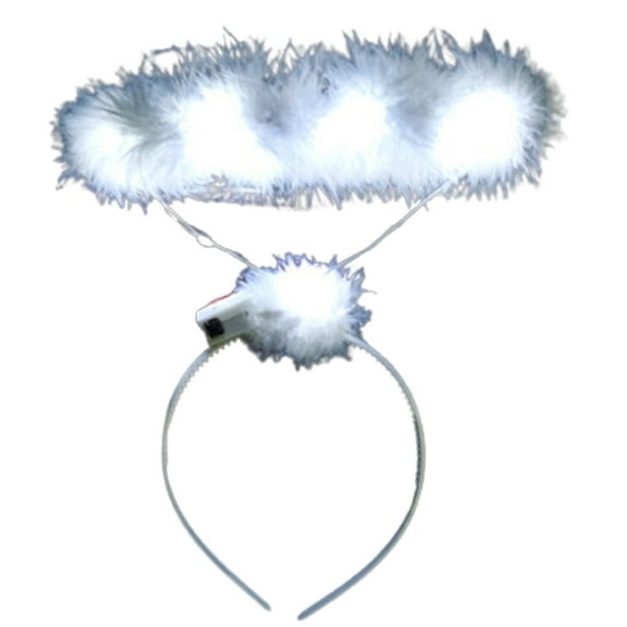 Glowing Angel Wing Halos Hair Hoop Fashion Woman Girls Carnivals Party Hairband