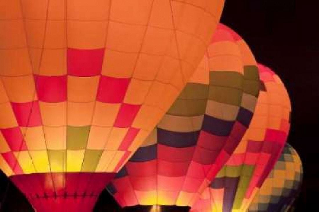 Glowing Balloons I Canvas Art - Kathy Mahan (12 x 18)