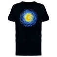 thumbnail image 1 of Glowing Bright Yellow Moon Tee Men's -Image by Shutterstock, 1 of 2