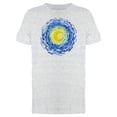 thumbnail image 1 of Glowing Bright Yellow Moon Tee Men's -Image by Shutterstock, 1 of 2
