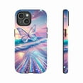 thumbnail image 1 of Glowing Butterfly Galaxy Phone Case for Trendy Users, Durable Shockproof Design, Compatible with iPhone 11/12/13/14/15/16 (Pro Max/Plus), 1 of 9
