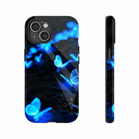 Glowing Butterfly LED Light Up Phone Case for Women Men, Magical Glowing Effect, Compatible with iPhone 11/12/13/14/15/16 (Pro Max/Plus)