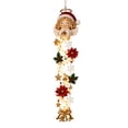 thumbnail image 1 of Glowing Christmas Door Hanger - Christmas Decorations, Snowflake Window Ornament, Indoor Outdoor Mantle Decor - Angel, 1 of 3