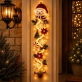 thumbnail image 1 of Glowing Christmas Door Hanger with Lighted, Dimensional Details & Space-Saving Vertical Décor for Window Wall and Mantel, 1 of 6