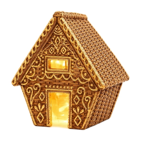 Glowing Christmas Ornament For Tabletop Decor, Holiday Home Decoration, Shelf Centerpiece, Party Table Styling, Winter Gatherings And Gift Giving For Friends, Family And Coworkers And Parties