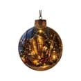 thumbnail image 1 of Glowing Christmas Story Ornament with Warm LED and 3D Mini Holiday Scene Glowing Christmas Story Ornament, 3D Mini Scene, Warm LED Glow, Ready To Hang, Tree And Wreath Decor, 1 of 7